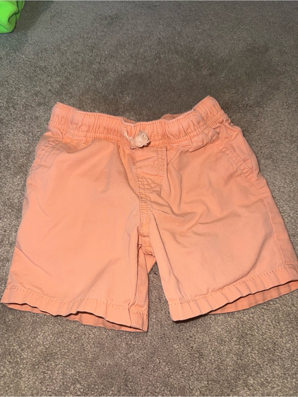 Cat & Jack Peach/Pale Orange Girls' Shorts